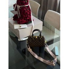 Брендовая женская сумка Louis Vuitton Nano Speedy Monogram Brown | Cтильная и элегантаная, из натуральной кожи lv1030