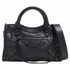 Брендовая женская сумка Balenciaga Le City Mini Bag Black - 3867 - P18024 - B660 Брендовая женская сумка Balenciaga Le City Mini Bag Black - 3867 - P18024 - B660
