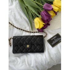 Брендовая женская сумка Classic Flap Bag | Стильная и компактная, из натуральной кожи C113