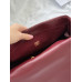Брендовая женская сумка Chanel 19 Flap Bag Burgundy Gold/Silver