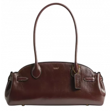 Брендовая женская сумка Coach Empire Carryall Bag 34 in Glazed Leather Maple - C616