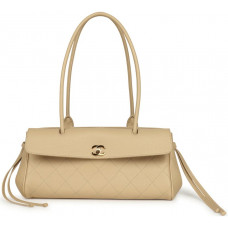 Брендовая женская сумка Chanel Small "Urban Essential" East West Beige - C654