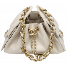 Брендовая женская сумка Chanel 25 Mini Handbag White - C665 Брендовая женская сумка Chanel 25 Mini Handbag White - C665