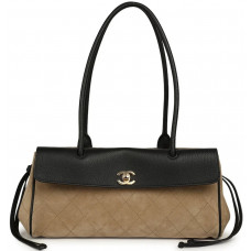 Брендовая женская сумка Chanel Small "Urban Essential" East West Black/Beige - 200126 - C672