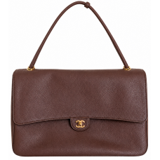 Брендовая женская сумка Chanel Maxi Large Flap Bag Mocco/Gold - TRENDY TOTES - C687-gold Брендовая женская сумка Chanel Maxi Large Flap Bag Mocco/Gold - TRENDY TOTES - C687-gold