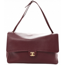 Брендовая женская сумка Chanel Maxi Large Flap Bag Burgundy/Gold - C693-gold Брендовая женская сумка Chanel Maxi Large Flap Bag Burgundy/Gold - C693-gold