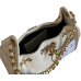 Брендовая женская сумка Chanel 25 Small Handbag in Cream Grained Calfskin