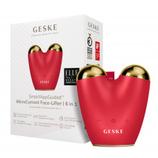 Микротоковый стимулятор Geske MicroCurrent Face-Lifter 6в1 (Red) HB0636