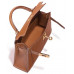 Брендовая женская сумка Hermes Kelly 20 Brown - K255