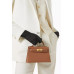 Брендовая женская сумка Hermes Kelly 20 Brown - K255