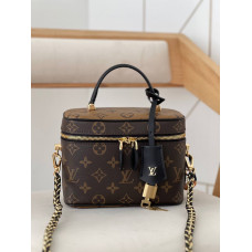 Брендовая женская сумка Louis Vuitton Vanity PM Monogram Reverse Canvas | Cтильная и элегантаная, из натуральнойкожи L415