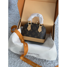 Брендовая женская сумка Louis Vuitton Nano Alma | Cтильная и элегантаная, из натуральной кожи L494