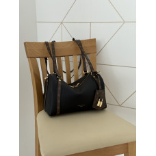 Брендовая женская сумка Louis Vuitton Express PM Black | Cтильная и вместительная, из натуральной кожи - L591