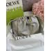 Брендовая женская сумка Loewe Flamenco Medium Purse in Mellow Nappa Lambskin Shell Grey