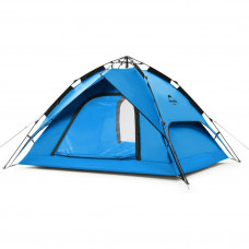 Палатка четырехместная автоматическая Naturehike NH21ZP008 (Blue)