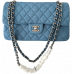 Женская сумка Chanel Denim Flap Bag - #art0329