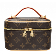 Брендовая женская сумка-косметичка Louis Vuitton Nice Nano Vanity Case - P1039 - 991320 - 76932 Брендовая женская сумка-косметичка Louis Vuitton Nice Nano Vanity Case - P1039 - 991320 - 76932