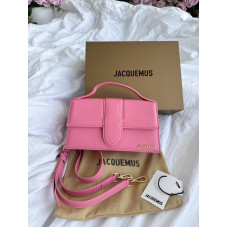 Брендовая женская сумка Jacquemus Le Bambino Pink | Стильная, трендовая, универсальная | Премиум качество P12012