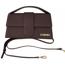 Брендовая женская сумка Jacquemus Le Grand Bambino Bag Chocolate - J418 - P12013 Брендовая женская сумка Jacquemus Le Grand Bambino Bag Chocolate - J418 - P12013