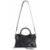 Сумка Balenciaga Le City Bag Mini in Black Arena Storico Lambskin/Brass Hardware
