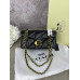 Брендовая женская сумка Coach Tabby 20 With Quilting Black/Gold