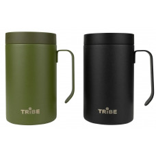 Чашка-термос Tribe Adventure Mug T-FA-0032 (Black), 450 мл T-FA-0032-black