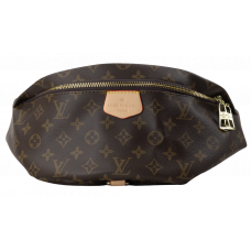 Брендовая женская сумка-бананка Louis Vuitton Bum Bag | Cтильная, элегантаная, натуральная кожа art005