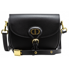 Брендовая женская сумка Dior Bobby Bag in Black Smooth Skin - #art0146 - A0056