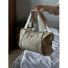 Женская сумка Prada Sport Beige | Cтильная брендовая спортивная сумка (art0298)