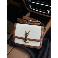 Женская сумка YSL | Cтильная и компактная cross-body из натуральной кожи, Premium качество (art0312)