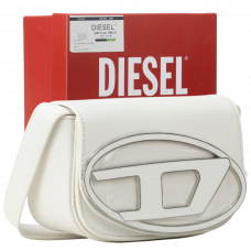 Брендовая женская сумка Diesel 1DR Iconic White - #art0328