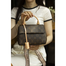 Женская сумка Louis Vuitton Cluny BB Monogram Canvas Handbags | Cтильная, элегантаная, натуральная кожа art0353