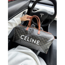 Брендовая дорожная сумка люкс-класса Celine Triomphe Voyage/Travel Bag (art0365)