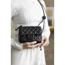 Брендовая женская сумка Chanel Classic Black | Premium качество #art0383