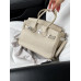 Брендовая женская сумка Hermes Birkin 25 Bag Craie Togo Leather