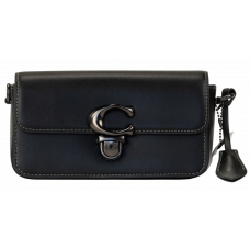 Брендовая женская сумка Coach Studio Baguette Bag Black - #art0409 Брендовая женская сумка Coach Studio Baguette Bag Black - #art0409