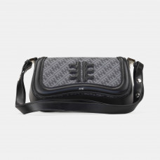 Брендовая женская сумка JW PEI Joy Bag Black | Cтильная и компактная Shoulder Bag из натуральной кожи art0431