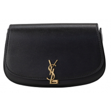 Брендовая женская сумка YSL Voltaire Mini Black | Cтильная и компактная, из натуральной кожи | Premium качество #art0440