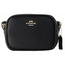 Брендовая женская сумка Coach Mini Jamie Camera Bag in Black Pebbled Leather - #art0473 Брендовая женская сумка Coach Mini Jamie Camera Bag in Black Pebbled Leather - #art0473