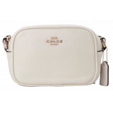Брендовая женская сумка Coach Mini Jamie Camera Bag in Chalk Pebbled Leather - #art0474 Брендовая женская сумка Coach Mini Jamie Camera Bag in Chalk Pebbled Leather - #art0474