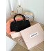Брендовая женская сумка Miu Miu Arcadie Hobo Bag Suede Black