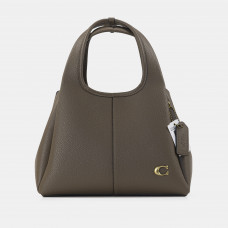 Женская сумка Coach Lana 23 Brown #art0511