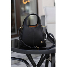 Брендовая женская сумка Coach Lana Black #art0527
