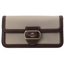 Брендовая женская сумка Coach Morgan | Cтильная и компактная shoulder/crossbody bag | Premium качество #art0545