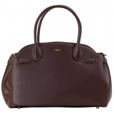 Брендовая женская сумка Coach Empire Carryall Bag Brown | Просторная, элегантная, из натуральной кожи | Premium качество #art0546