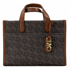 Брендовая женская сумка Michael Kors Gigi Large Empire Signature Logo | Cтильная и вместительная Tote Bag | Premium качество #art0552