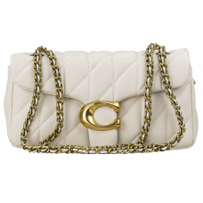 Брендовая женская сумка Coach Tabby 26 Shoulder Bag with Pillow Quilting Chalk/Gold - 01227 - #art0575