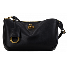 Брендовая женская сумка Balenciaga Rodeo Sling Pochette Black/Gold - B474 - 012591 - 99695 - #art0587