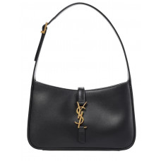 Брендовая женская сумка Saint Laurent Le 5 A 7 Hobo Bag Black/Gold - #art075 - pr0031 Брендовая женская сумка Saint Laurent Le 5 A 7 Hobo Bag Black/Gold - #art075 - pr0031