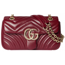 Брендовая женская сумка Gucci Marmont Small Shoulder Bag Rosso - pr0096 Брендовая женская сумка Gucci Marmont Small Shoulder Bag Rosso - pr0096